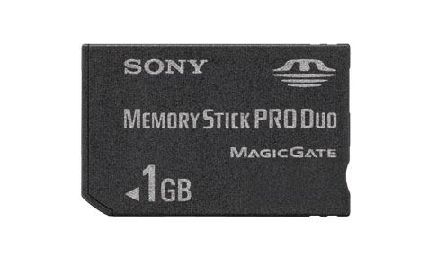 Memory Stick Pro Duo Sony 1gb - Usado